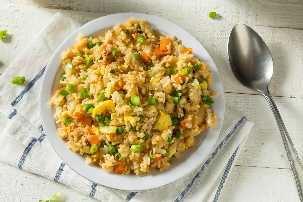 arroz de vegetales