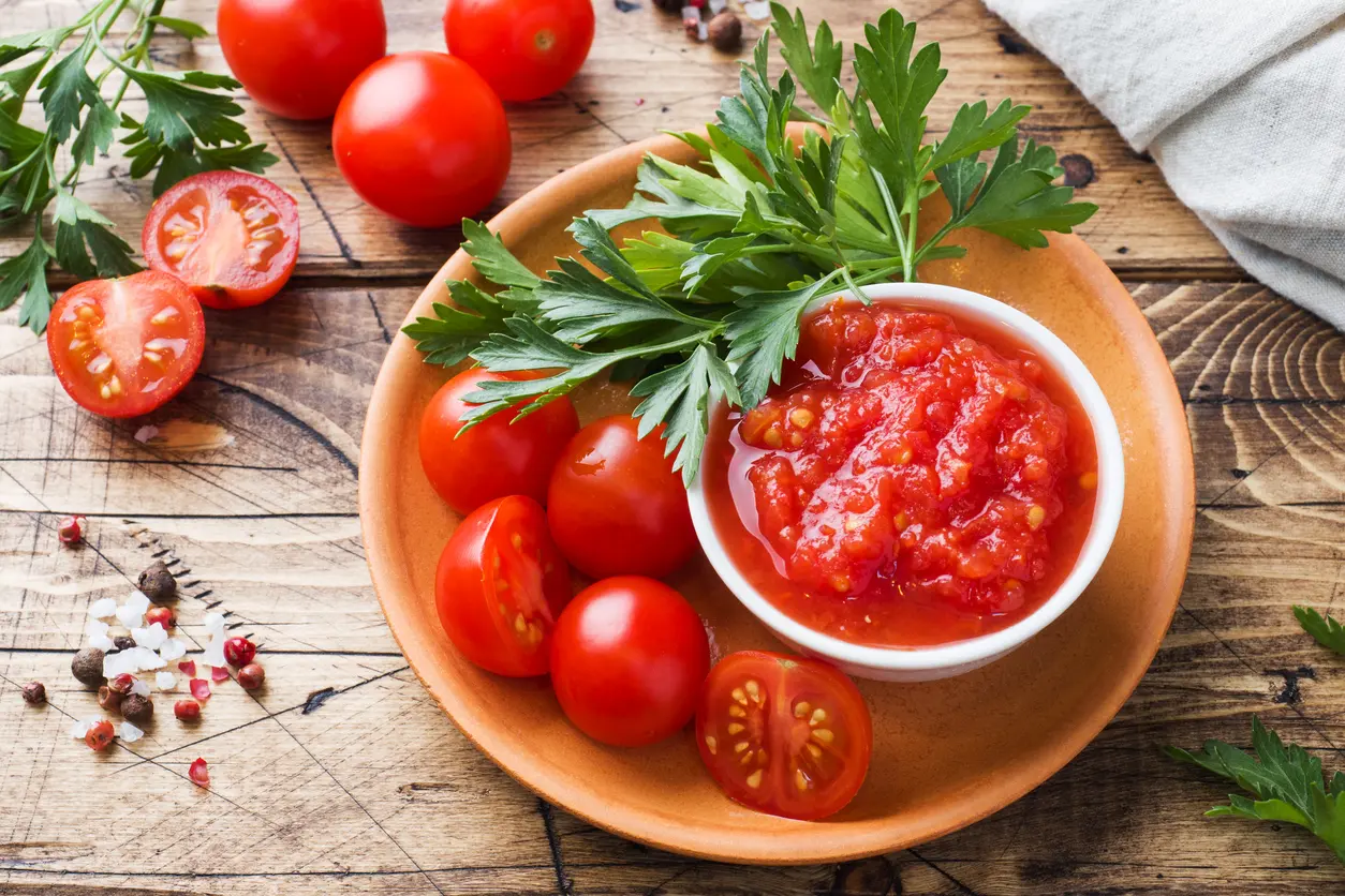 salsa de tomate casera
